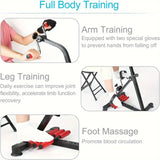 Sturdy Metal Pedal Exercise Bike - 45-Degree Angle