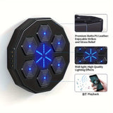 NNETM Smart Wall-Mounted Boxing Trainer with Gloves - Front View