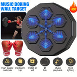 NNETM Smart Wall-Mounted Boxing Trainer with Gloves - Side View