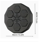 NNETM Smart Wall-Mounted Boxing Trainer with Gloves - Close-Up Angle