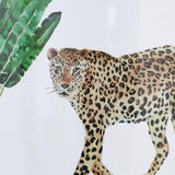 LEOPARD CERAMIC STOOL - Rear View