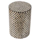 COPACABANA STOOL/SIDE TABLE - Side View