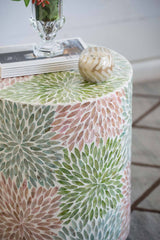 TAORMINA SIDE STOOL/TABLE - Close-Up Angle