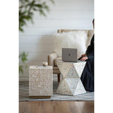 HAYMEN SQUARE SHELL STOOL/TABLE - Low Angle
