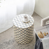 EILAT SHELL STOOL/TABLE - Close-Up Angle