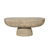LOGAN CEMENT COFFEE TABLE - Front View