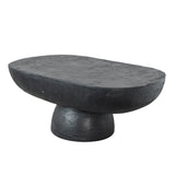 BLACK IS BACK CEMENT COFFEE TABLE - Low Angle
