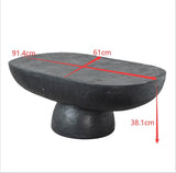 BLACK IS BACK CEMENT COFFEE TABLE - Extra Image