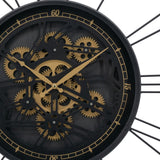 TRAVELER WALL CLOCK WITH MOVING 3D MECHANISM - 45-Degree Angle