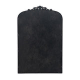 ORNATE METALLIC WALL MIRROR - Close-Up Angle