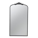 ORNATE METALLIC FLOOR MIRROR - Side View