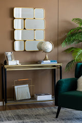 GOLDEN EYE WALL MIRROR - Top-Down View