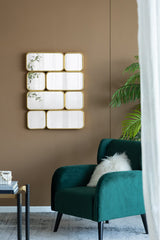GOLDEN EYE WALL MIRROR - 45-Degree Angle