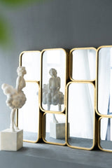 GOLDEN EYE WALL MIRROR - Rear View