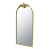 MARION TALL GOLD WALL MIRROR - Front View