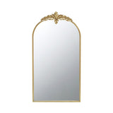 MARION TALL GOLD WALL MIRROR - Side View