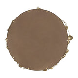 GOLD LEAF DESIGNER WALL MIRROR - Extra Image