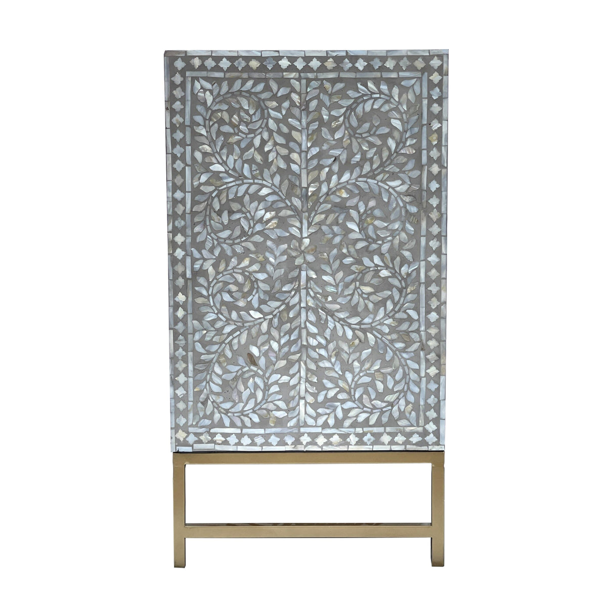 MOTHER OF PEARL HAND MADE SWISH SIDEBOARD