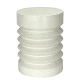 LOLA CEMENT SIDE TABLE - Top-Down View