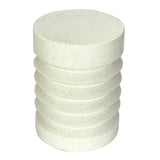 LOLA CEMENT SIDE TABLE - 45-Degree Angle