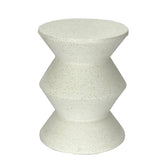 MOSS CEMENT SIDE TABLE - 45-Degree Angle