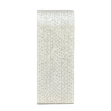 PEARLESCENT MOTHER OF PEARL HAND MADE CONSOLE TABLE - Top-Down View