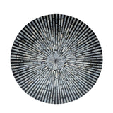MONO MOTHER OF PEARL HAND MADE SIDE TABLE - Rear View