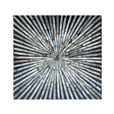 PYRAMID MOTHER OF PEARL HAND MADE SIDE TABLE - 45-Degree Angle