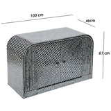 MOTHER OF PEARL MONACO HAND MADE SIDEBOARD - Extra Image