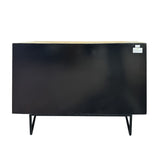 MOTHER OF PEARL HAND MADE SWIRL SIDEBOARD - Low Angle