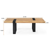 ALPINE COFFEE TABLE - Low Angle