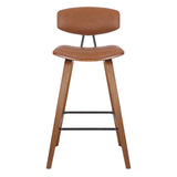 RETRO KITCHEN BENCH HEIGHT CHAIR - Front View