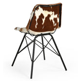 EAMES STYLE COWHIDE CHAIR - Top-Down View