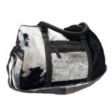 COWHIDE DUFFLE BAG - Side View