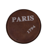 INDUSTRIAL PARIS WIND UP CAST IRON BAR STOOL