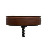 INDUSTRIAL PARIS WIND UP CAST IRON BAR STOOL