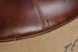 VINTAGE ROUND OTTOMAN - Side View