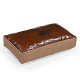 LARGE CHARLESTON POLO HAND MADE CUSHION - Low Angle
