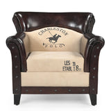 CHARLESTON POLO VINTAGE ARM CHAIR - Side View