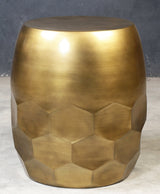BELLA HEXAGON SIDE TABLE - Top-Down View