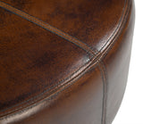 BOLERO LEATHER COFFEE TABLE/OTTOMAN - Top-Down View