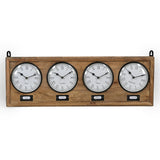World Timber Clock - Side View