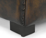 ARMSTRONG HAND MADE LEATHER ARM CHAIR - Extra Image