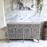 MOTHER OF PEARL GRANDIOSE SIDEBOARD - Side View