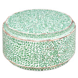 LAYLA TURQUOISE COFFEE TABLE - Front View
