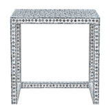 CLAIRE SHELL INLAY NESTING TABLES - Close-Up Angle
