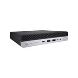 (Refurbished) HP EliteDesk 800 G5 SFF – Refurbished | Intel Core i5-9500T | 16GB RAM | 256GB SSD | Windows 11 Pro - Front View