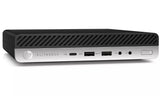 (Refurbished) HP EliteDesk 800 G3 SFF Mini – Refurbished Desktop Computer | Intel Core i5-6500 | 16GB RAM | 256GB SSD | Windows 11 Pro - Front View