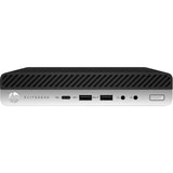 (Refurbished) HP EliteDesk 800 G3 SFF Mini – Refurbished Desktop Computer | Intel Core i5-6500 | 16GB RAM | 256GB SSD | Windows 11 Pro - Side View