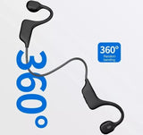 DG08 Wireless Bone Conduction Headphones Bluetooth - Front View